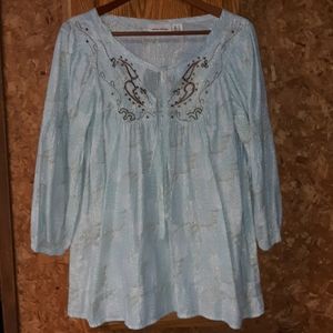 DKNY jeans women's XL tunic top